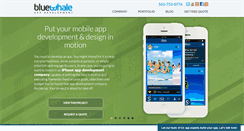 Desktop Screenshot of bluewhaleapps.com